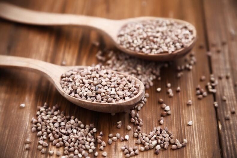 Losing weight on buckwheat